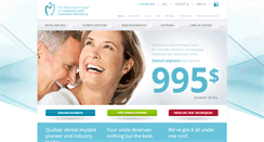 Desktop Screenshot of dental-implants.ca