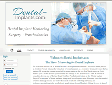 Tablet Screenshot of dental-implants.com